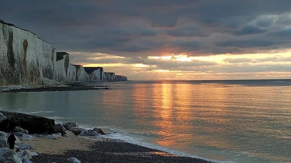 Plage A 50M Appartement Reves Etoiles Villa Les Bains De Mers Bagian luar foto